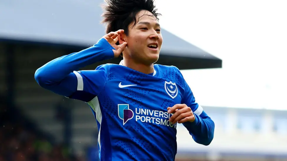 Portsmouth meraih kemenangan tipis di kandang sendiri untuk mengakhiri rekor tak terkalahkan Middlesbrough di musim Championship